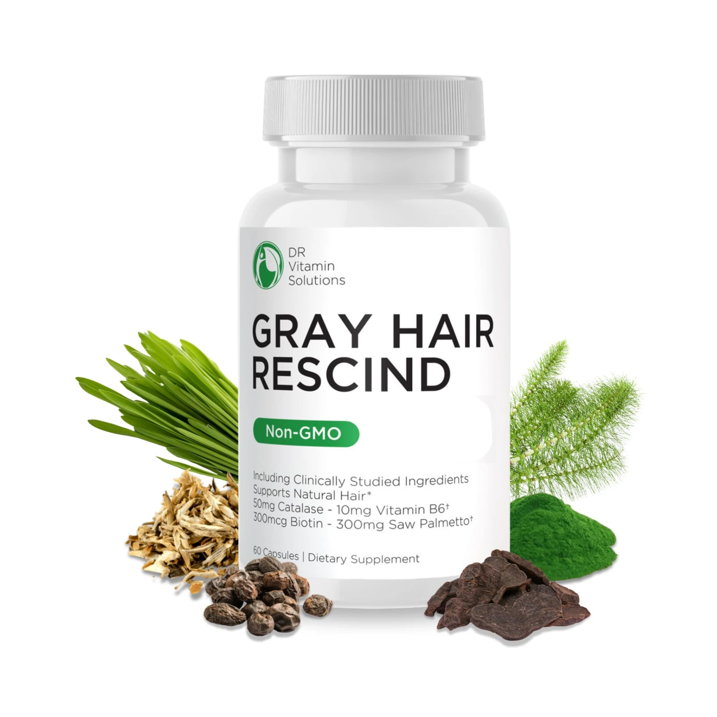 DR VITAMIN SOLUTIONS Gray Hair Rescind with Catalase