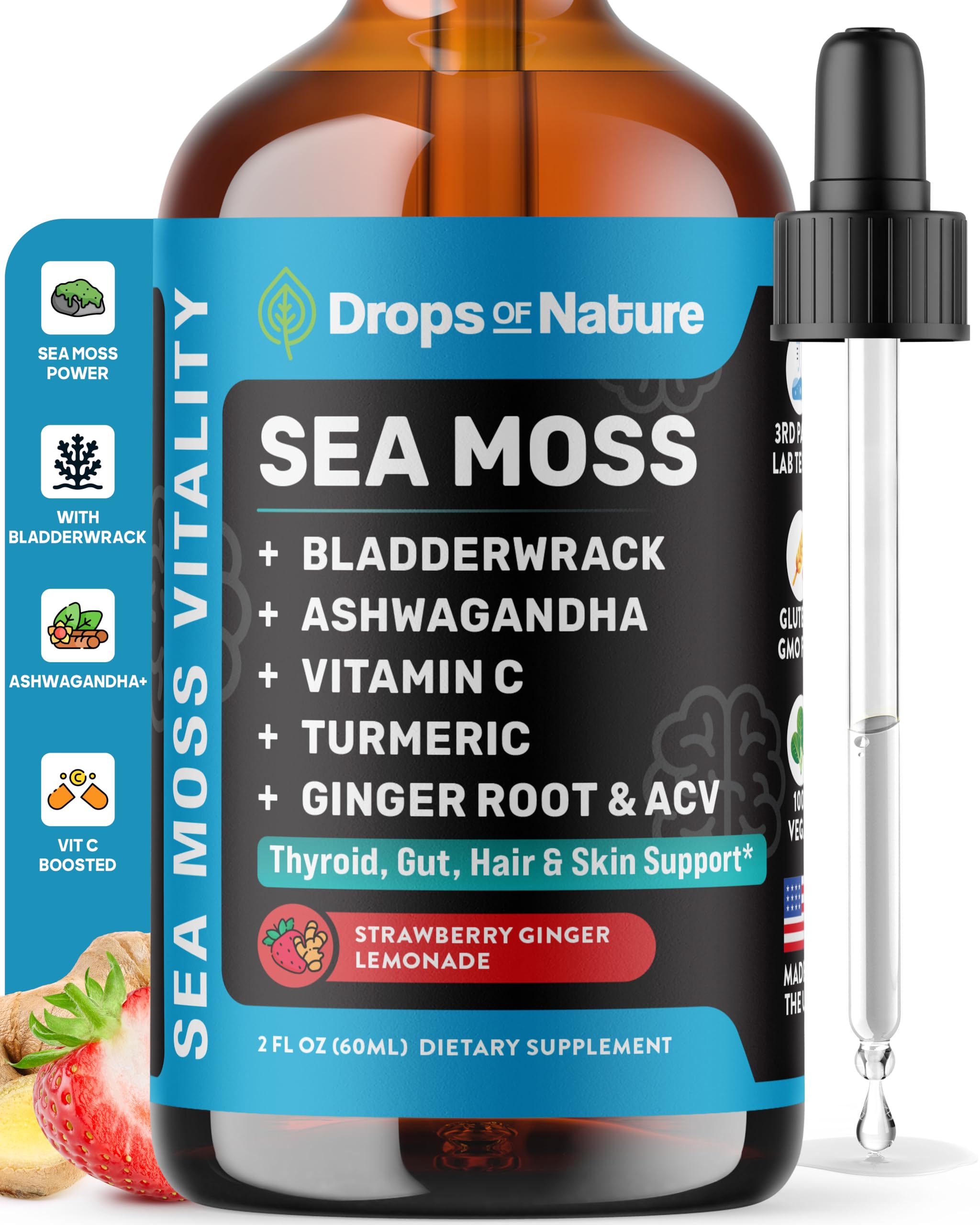 Ashwagandha & Turmeric Liquid Drops