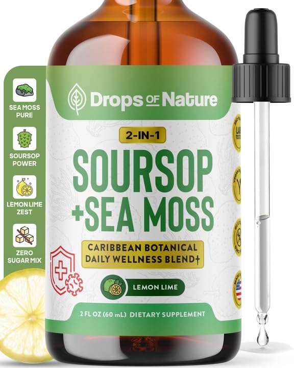 Irish Sea Moss with Organic Soursop Supplement
