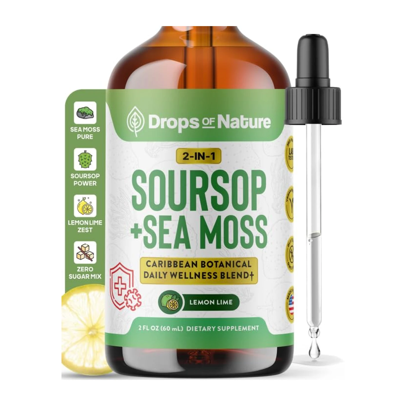 Irish Sea Moss with Organic Soursop Supplement