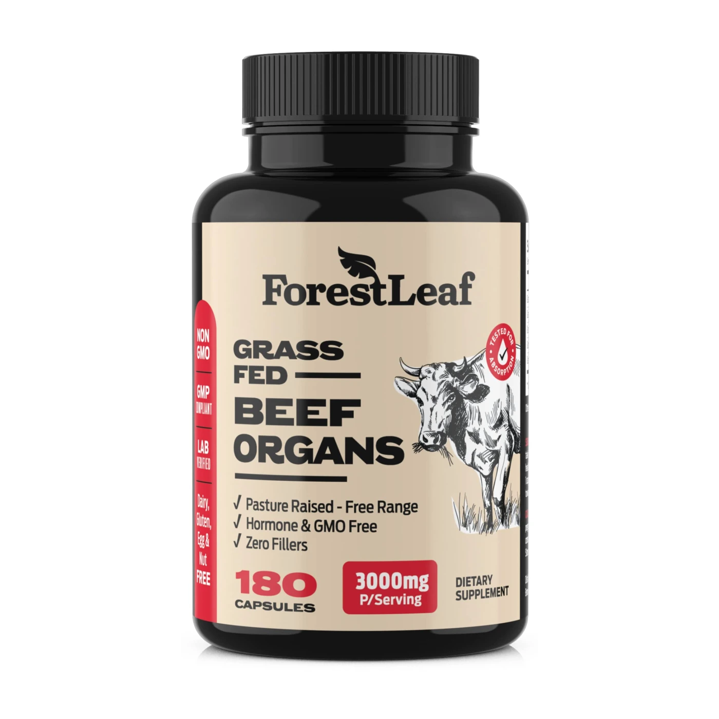 ForestLeaf Beef Organ Supplement