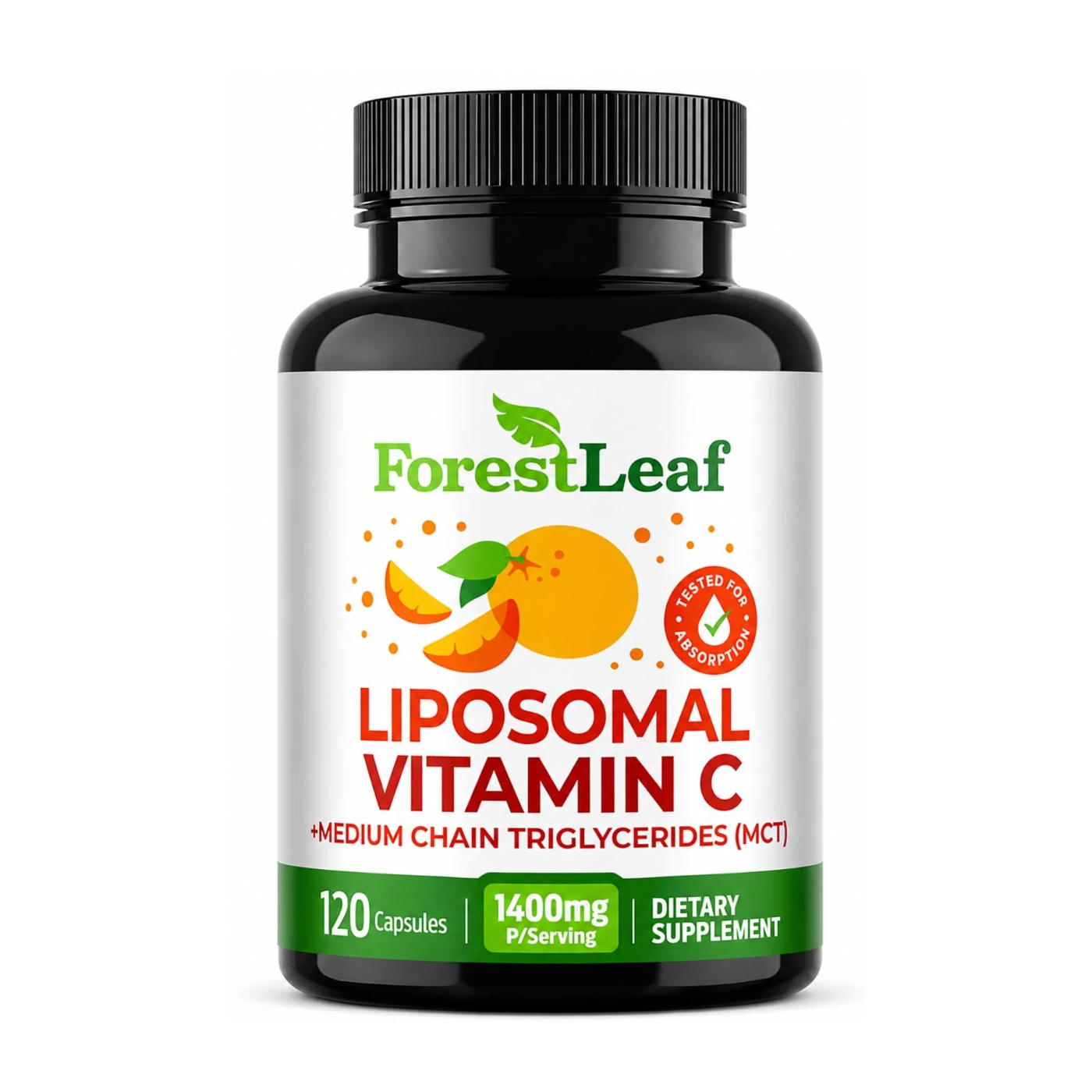 ForestLeaf Liposomal C - 1000mg Capsules