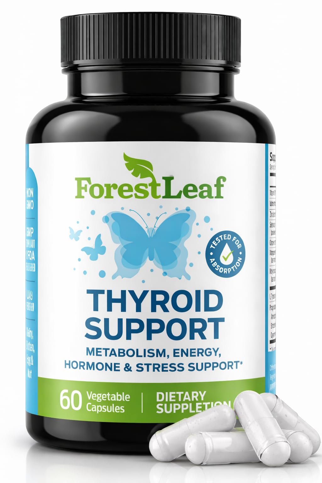 Thyroid Support for Women and Men with Iodine