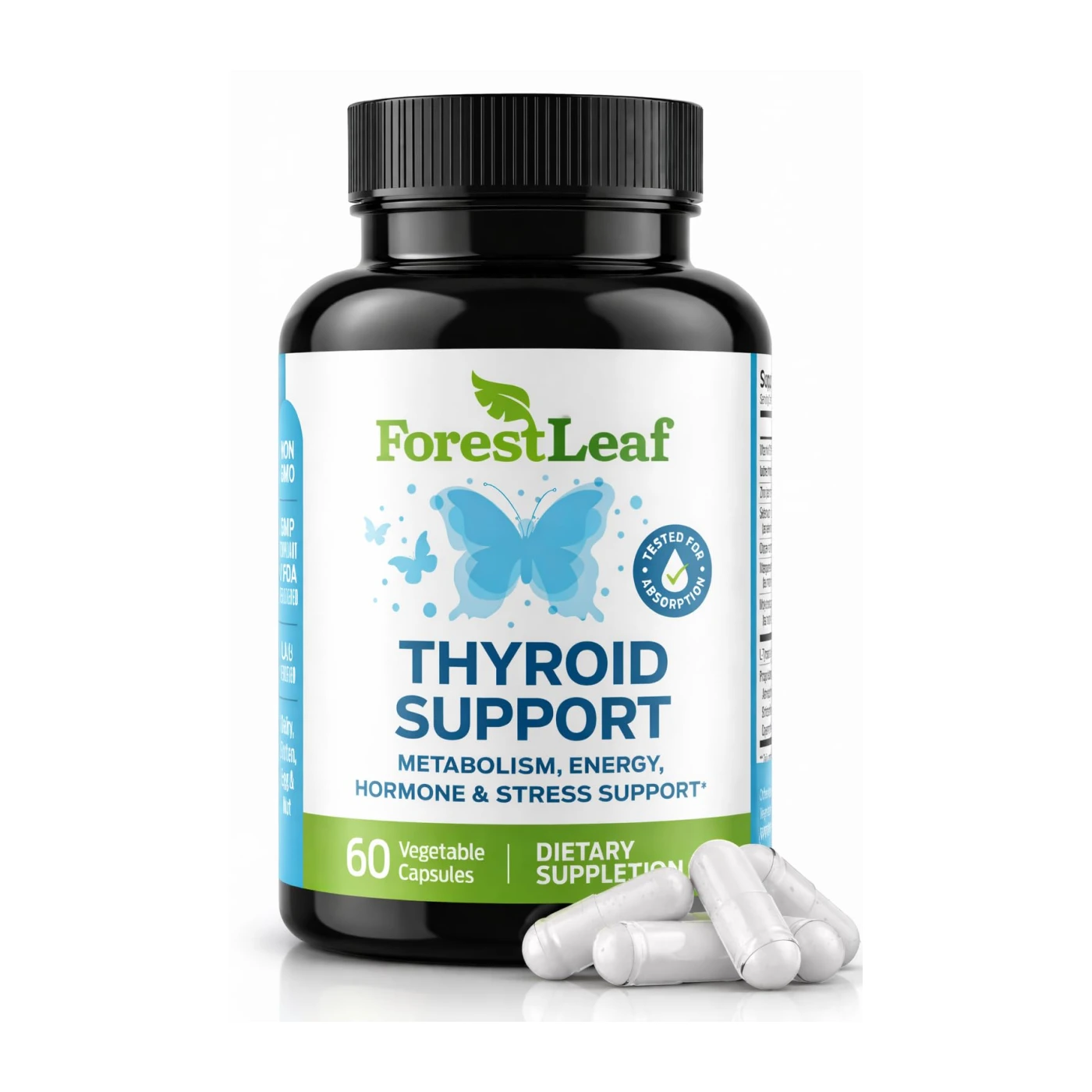 Thyroid Support for Women and Men with Iodine