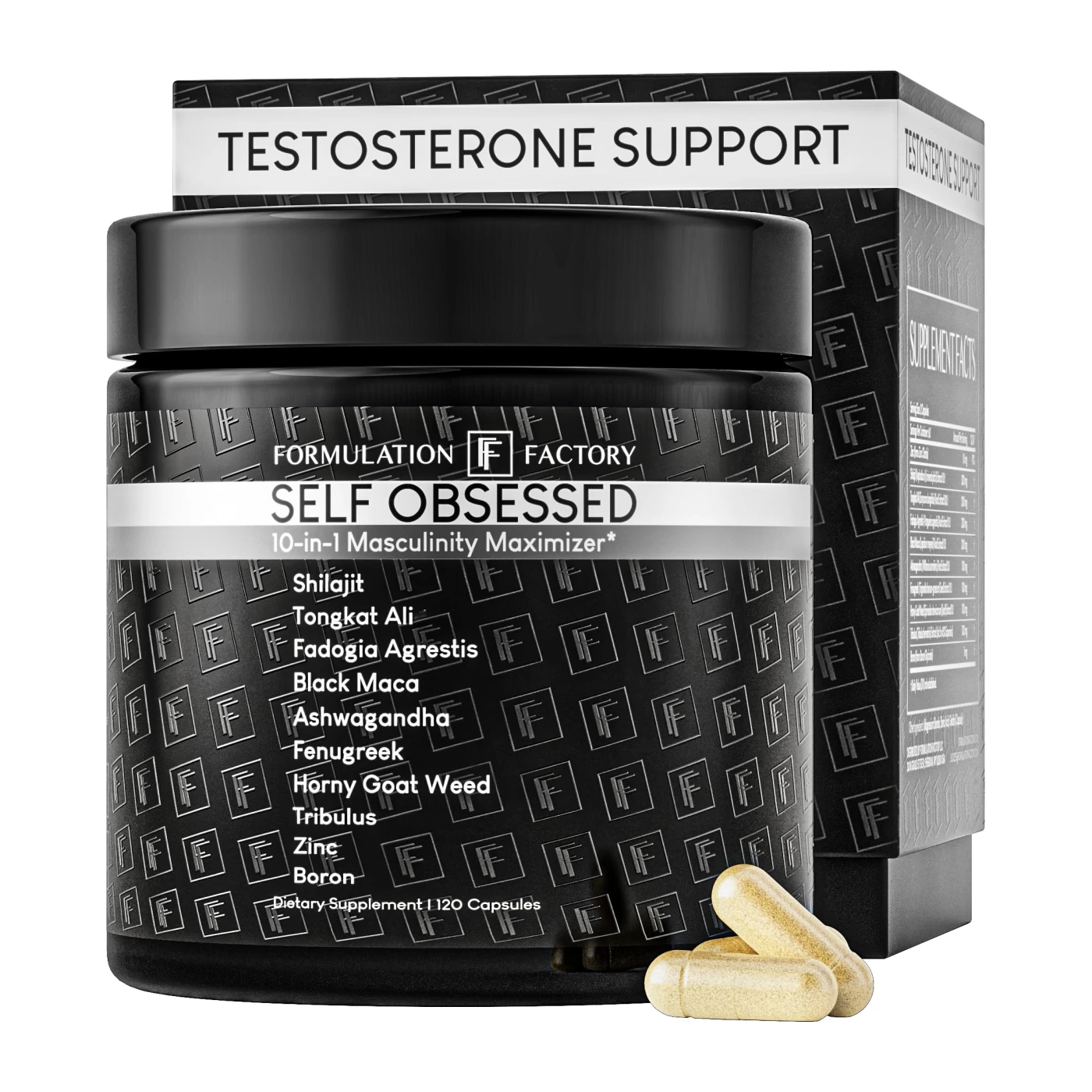 Formulation Factory Self Obsessed 10-in-1 Masculinity Maximizer for Men with…