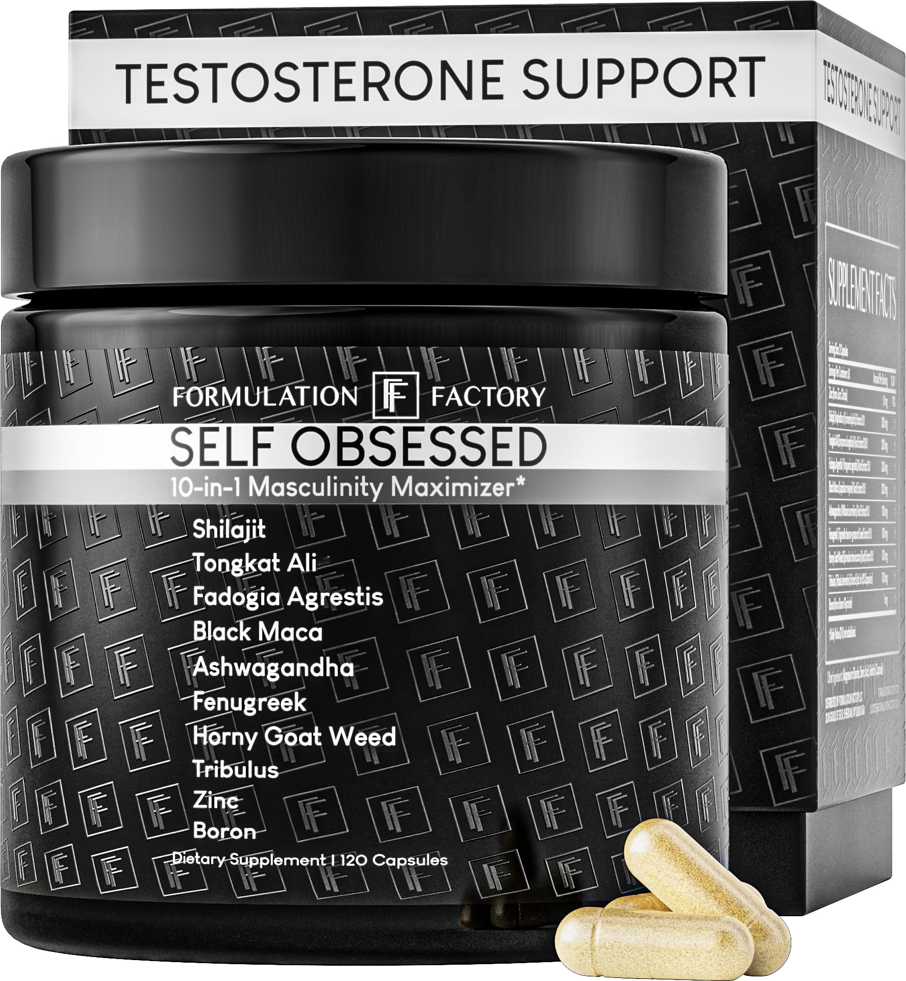 Formulation Factory Self Obsessed 10-in-1 Masculinity Maximizer for Men w…