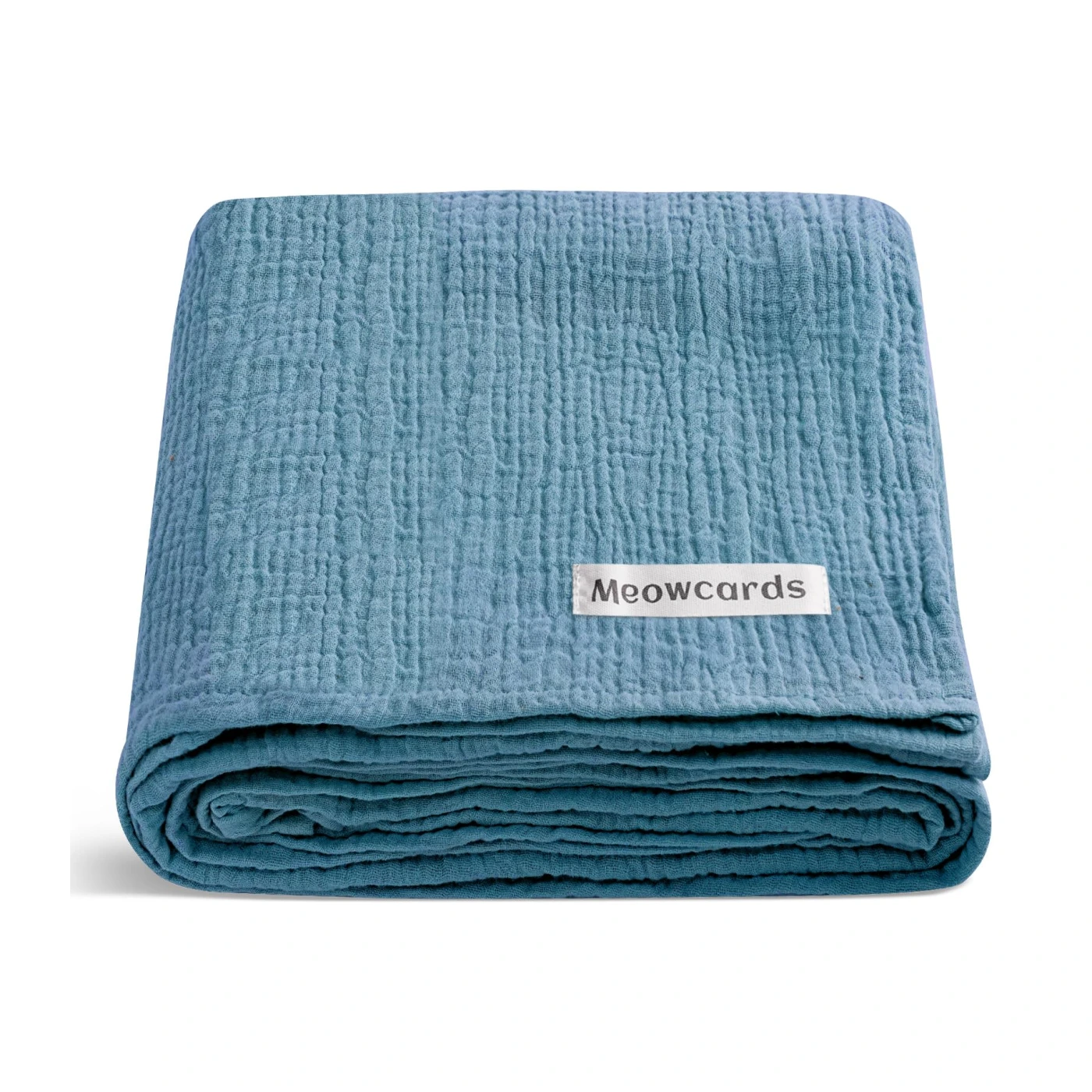 meowcards Muslin Swaddle Blankets for Baby, Unisex Baby Boys Girls Essentials,…