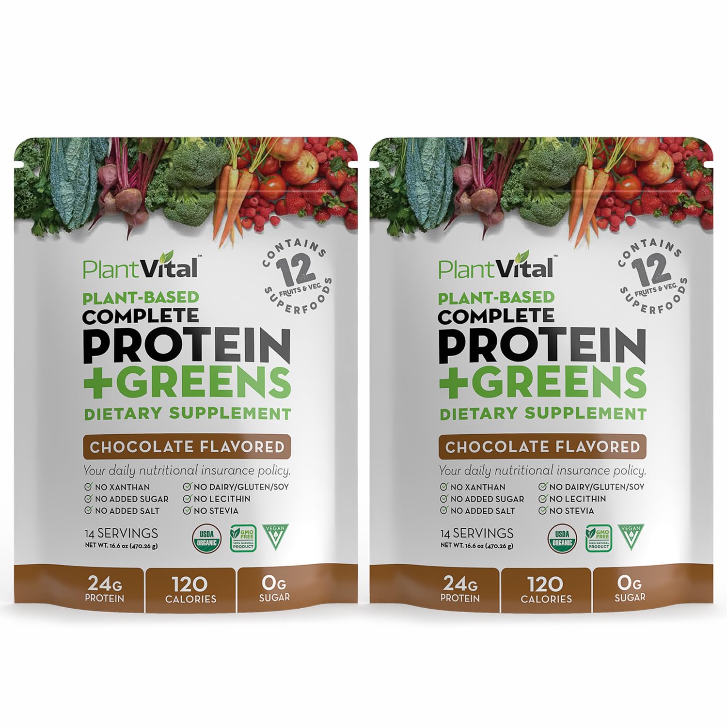 Plantvital Vegan Protein Powder Plant Based