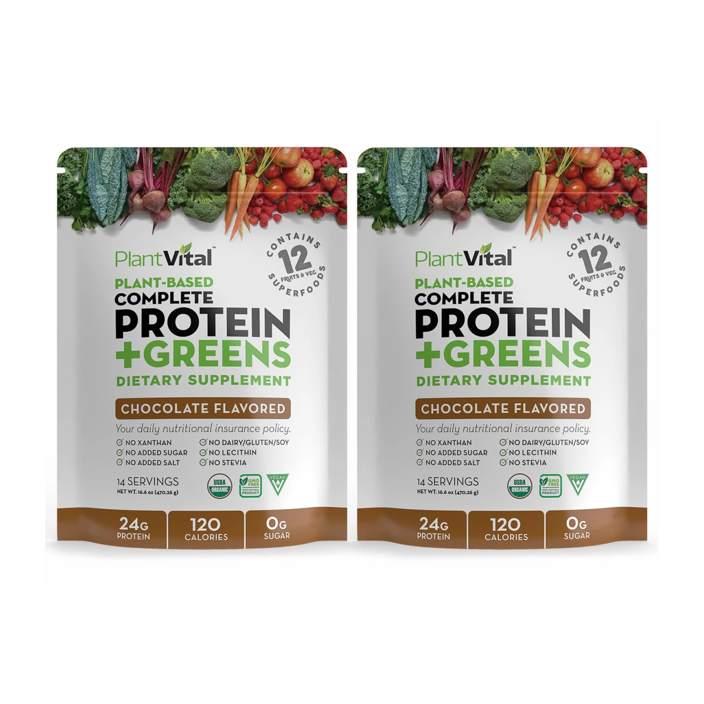 Plantvital Vegan Protein Powder Plant Based