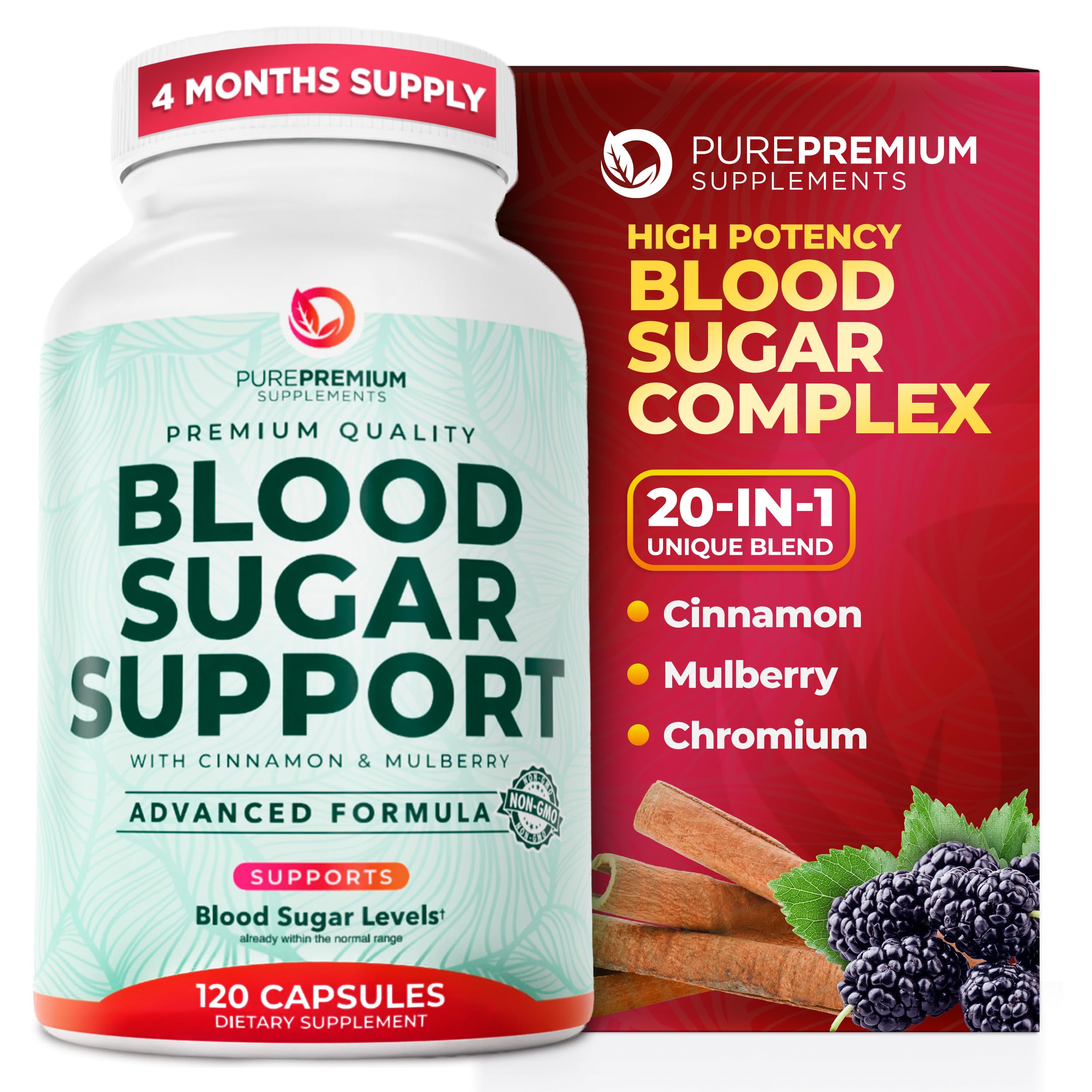 PurePremium Supplements Blood Sugar Support