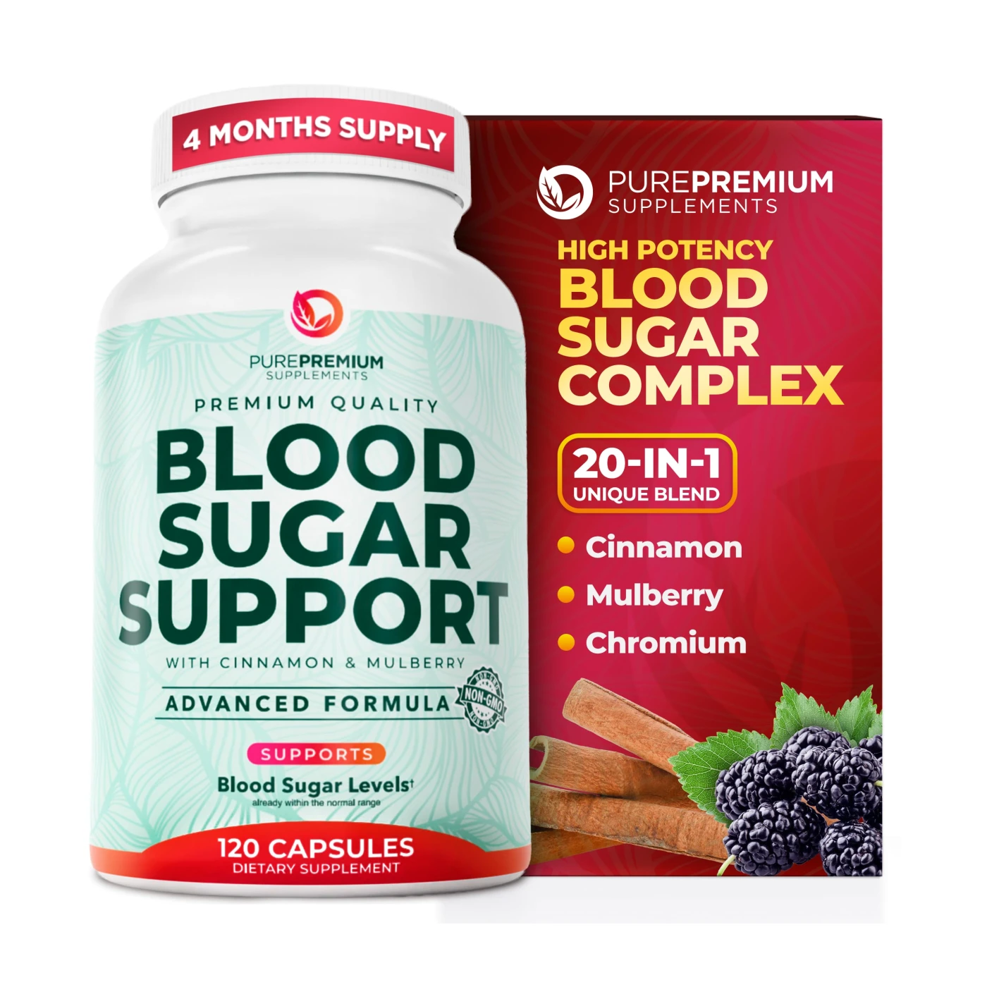 PurePremium Supplements Blood Sugar Support