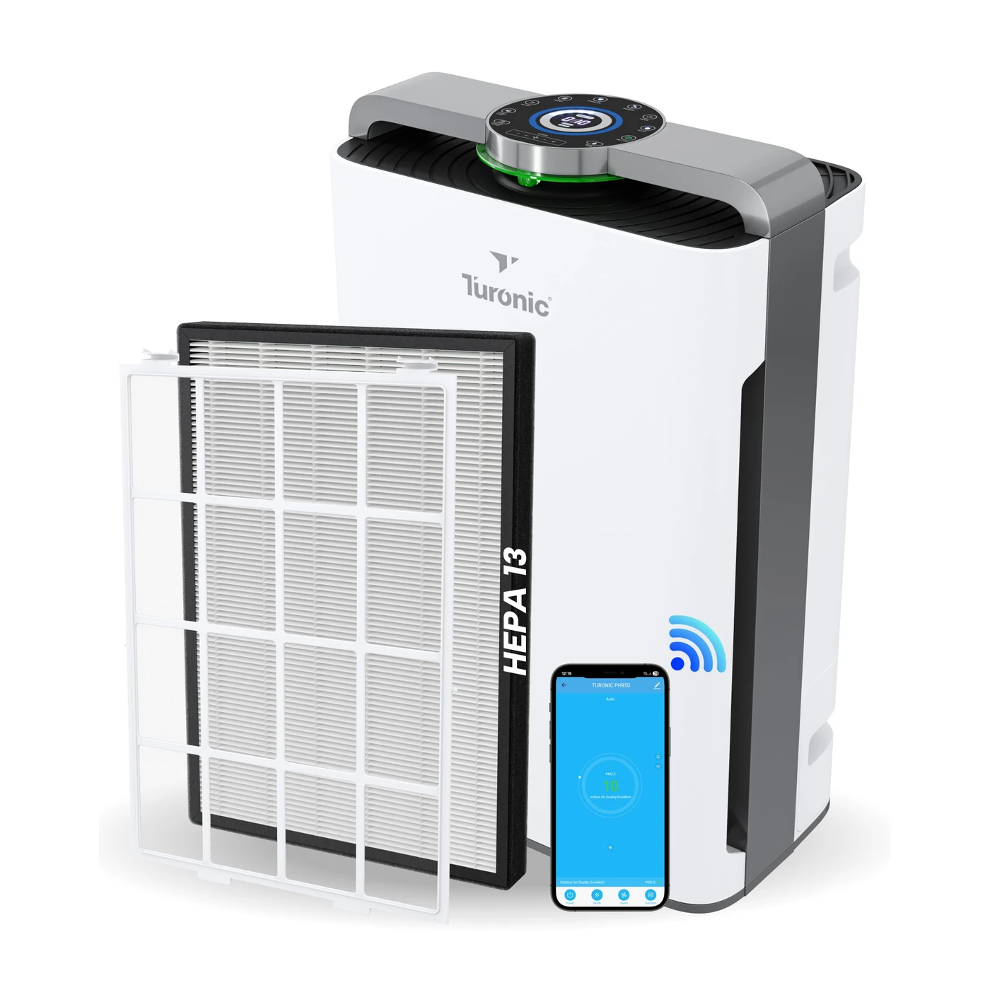 Product image of Turonic PH950 Air Purifier And Humidifier Combo by Turonic.